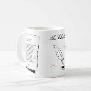 Shakespeare Sonnet 77 Coffee Mug