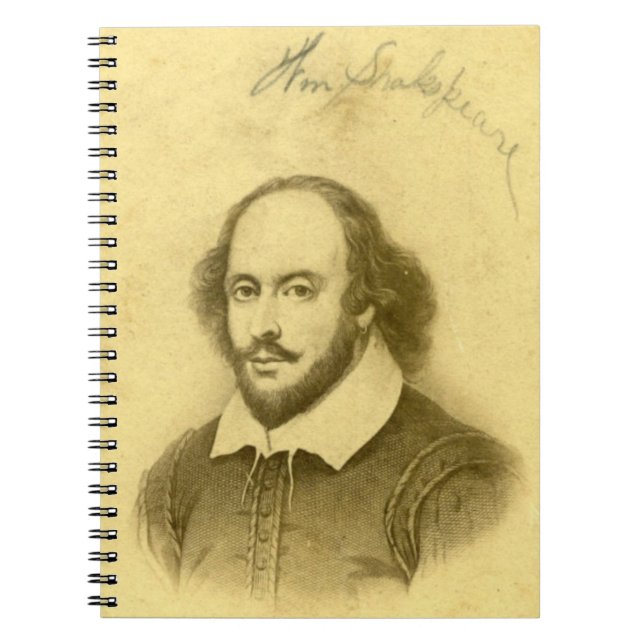 Shakespeare Spiral Notebook (Front)