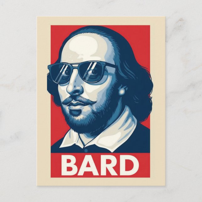 Shakespeare Stratford-Upon-Avon England Travel Postcard (Front)