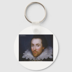 Shakespeare "Such We Be" Wisdom Quote Gifts & Tees Key Ring