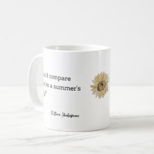 Shakespeare Summer Quote Decor For Home Coffee Mug