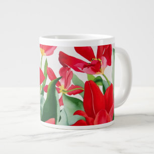 Shakespeare Tulips Large Coffee Mug