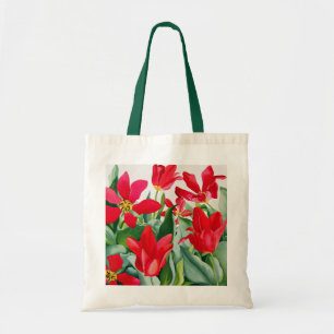 Shakespeare Tulips Tote Bag