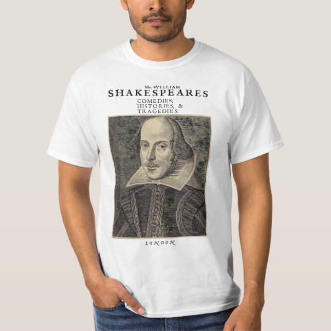 Shakespeare Will Power Literature Vintage Shakespe T-Shirt (Front)