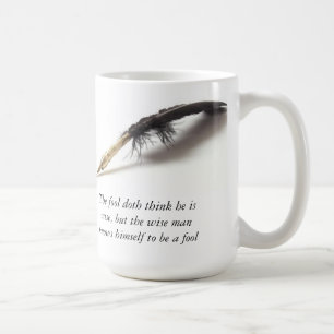 Shakespeare Wise Fool Coffee Mug
