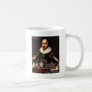 Shakespeare "Words In Heaven" Wisdom Quote Gifts Coffee Mug