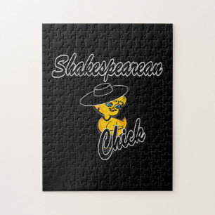 Shakespearean Chick #4 Jigsaw Puzzle