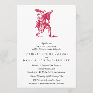 Shakespearean Jester Invitation
