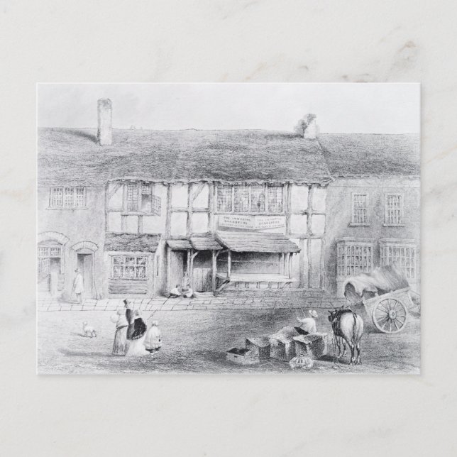 Shakespeare's Birthplace Postcard (Front)