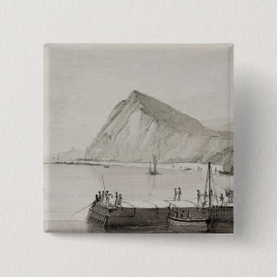Shakespeare's Cliff, Dover 15 Cm Square Badge