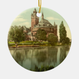 Shakespeare's Memorial Theatre, Stratford-on-Avon Ceramic Tree Decoration