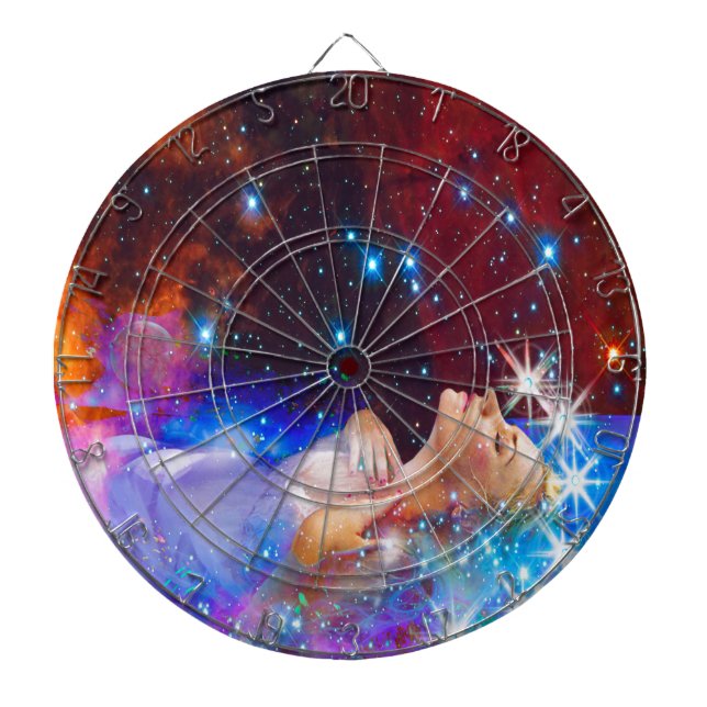 Shakespeare's Ophelia Dartboard (Front)