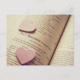 shakespearetextheart postcard