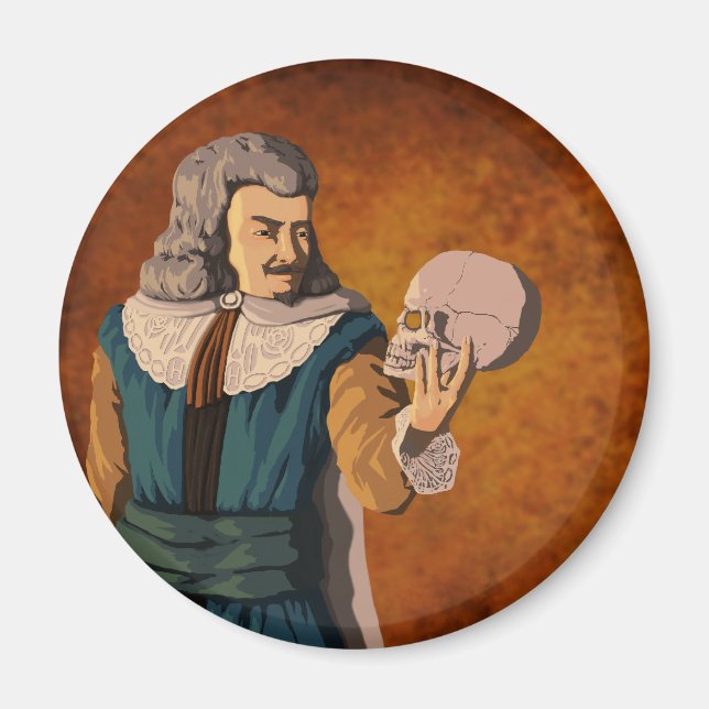 Shakespear's Hamlet Magnet (Front)
