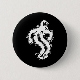 Shakey Koko The Clown Ghost Cute Ghost Halloween S 6 Cm Round Badge