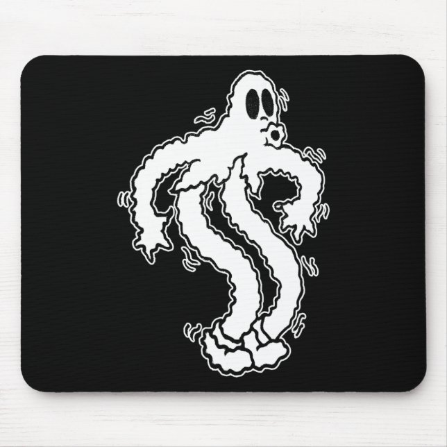 Shakey Koko The Clown Ghost Cute Ghost Halloween S Mouse Mat (Front)