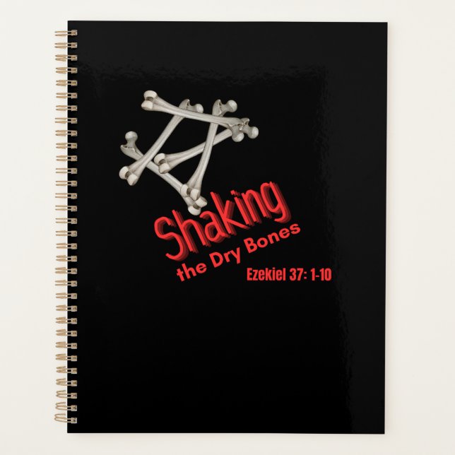 Shaking of the Dry Bones Planner (Front)
