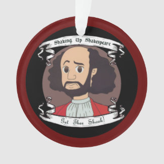Shaking Up Shakespeare Acrylic Ornament