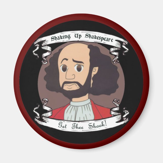 Shaking Up Shakespeare Magnet (Front)