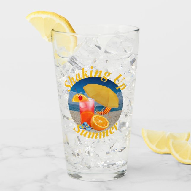 Shaking Up Summer Glass (Front Ice)