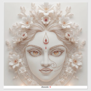 Shakti Within – Minimal Devi Illustration