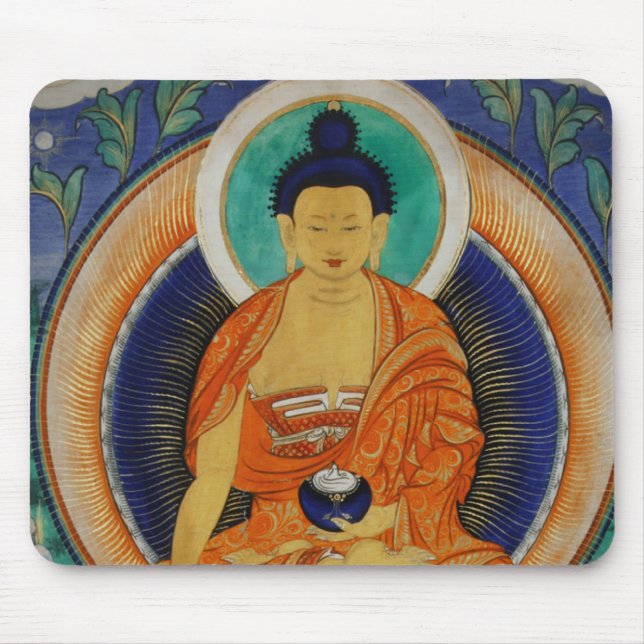 Shakyamuni Thangka Mouse Mat (Front)