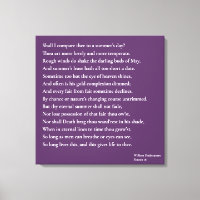 Shall I compare thee to a summer's day? sonnet 18