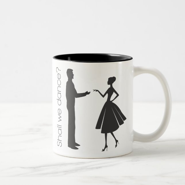 Shall We Dance? Two-Tone Coffee Mug (Right)
