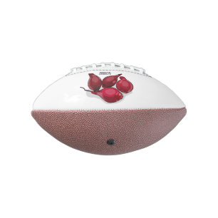 Shallot cartoon illustration american football