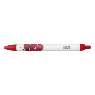 Shallot cartoon illustration black ink pen