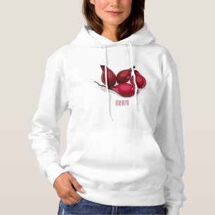 Shallot cartoon illustration hoodie