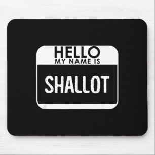 Shallot Costume Shirt Funny Easy Halloween Outfit Mouse Mat