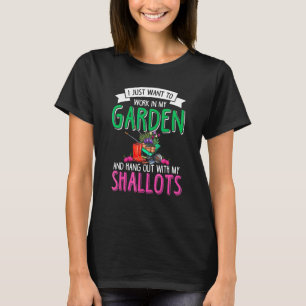 Shallot  Gardening Garden Gardener Plant Vegetable T-Shirt