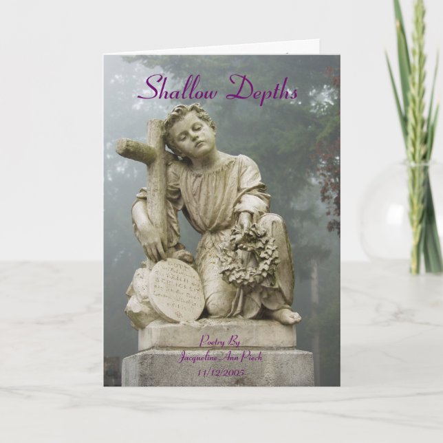 Shallow Depths Greeting Card (Front)