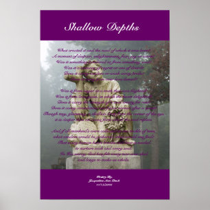 Shallow Depths Poetry Poster