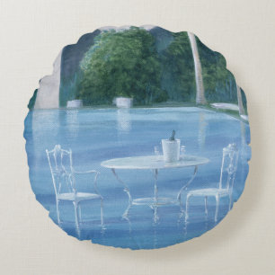 Shallow End Round Cushion