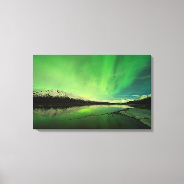Shallows Aurora Canvas Print (Front)