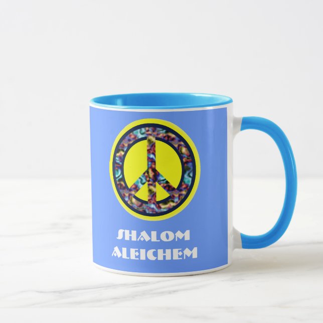 Shalom Aleichem Mug (Right)