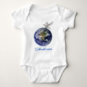 shalom baby bodysuit
