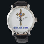 Shalom cross watch<br><div class="desc">Shalom cross</div>