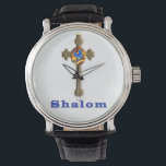 Shalom cross watch<br><div class="desc">Shalom cross</div>