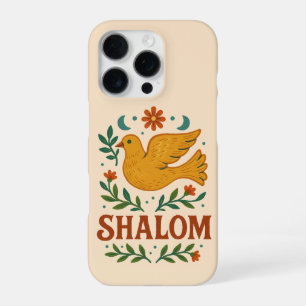 Shalom Dove Peace Earth iPhone 16 Pro Case