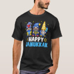 Shalom Gnome Happy Hanukkah Chanukkah Jewish Dreid T-Shirt<br><div class="desc">Shalom Gnome Happy Hanukkah Chanukkah Jewish Dreidel Latkes</div>