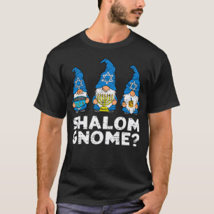 Shalom Gnomes Hanukkah Gnomies Chanukah Jewish Men T-Shirt
