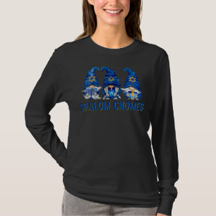 Shalom Gnomes Happy Hanukkah Gnomies Jewish Holida T-Shirt