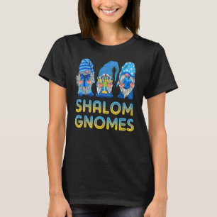 Shalom Gnomes  Jew Hanukkah Pajamas Chanukah 2 T-Shirt