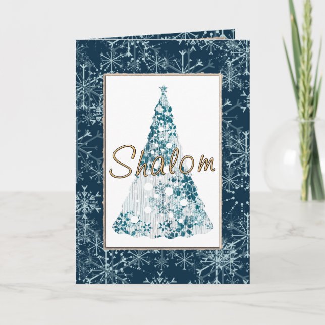 Shalom Greeting Card (Front)