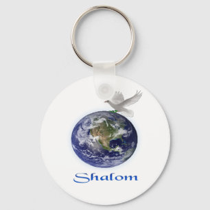 Shalom Key Ring