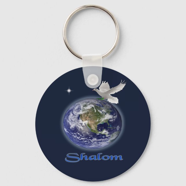 Shalom Key Ring (Front)