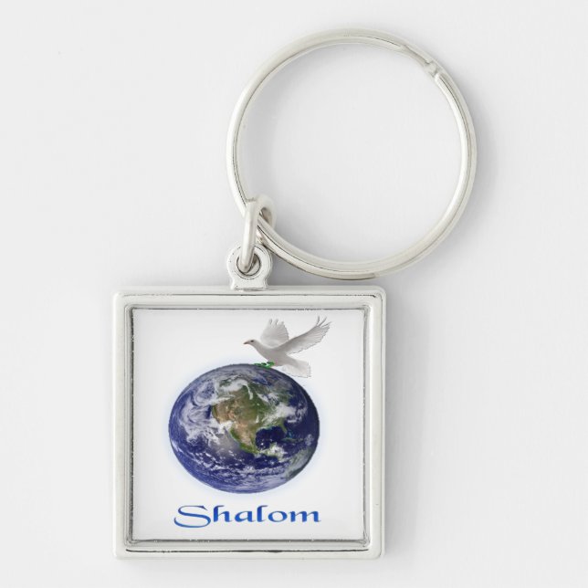 Shalom Keychain (Front)